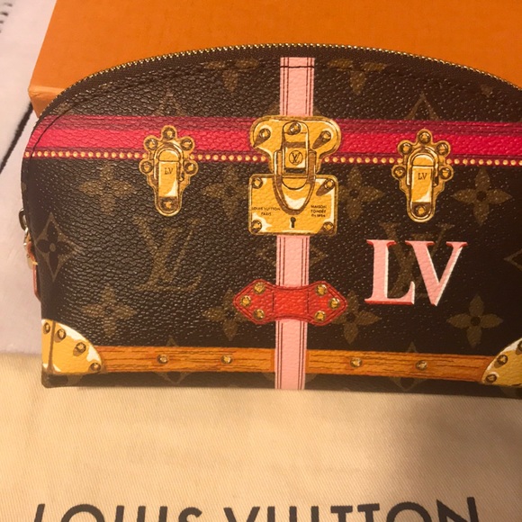 Louis Vuitton Trunks Cosmetic pouch pm ! - Picture 2 of 8